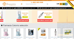 Desktop Screenshot of farmaciacelorrio.com